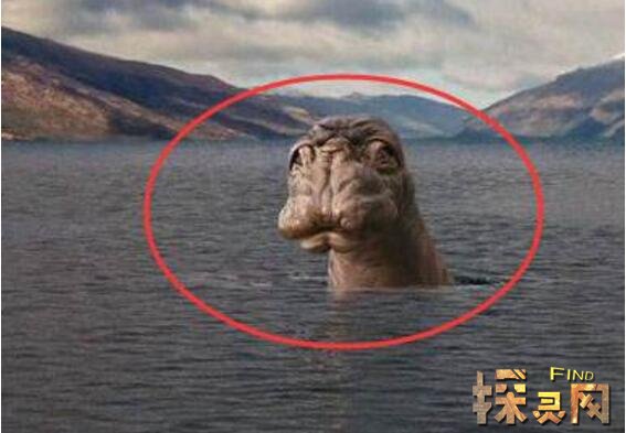 长白山天池水怪抓住了