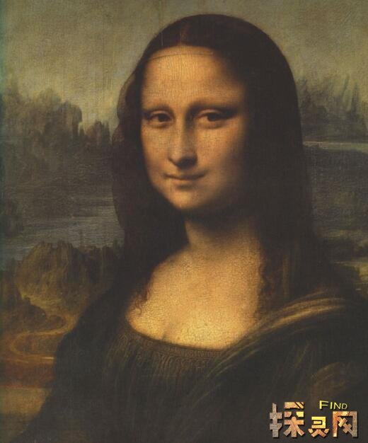 蒙娜丽莎放大后的秘密蒙娜丽莎其实是有眉毛的