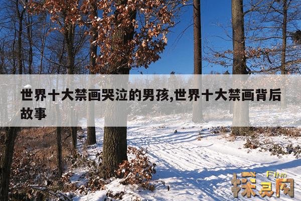 世界十大禁画哭泣的男孩,世界十大禁画背后故事
