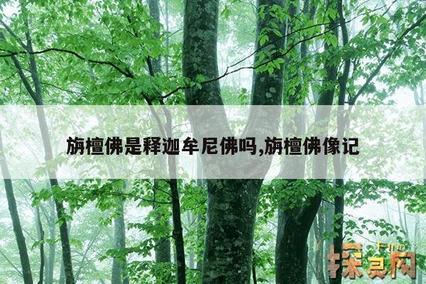 旃檀佛是释迦牟尼佛吗,旃檀佛像记