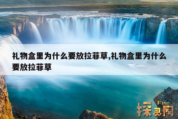 礼物盒里为什么要放拉菲草,礼物盒里为什么要放拉菲草