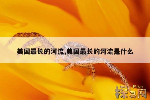 美国最长的河流,美国最长的河流是什么