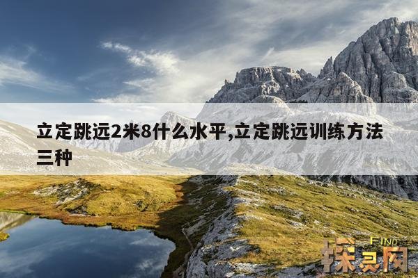 立定跳远2米8什么水平,立定跳远训练方法三种