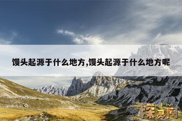 馒头起源于什么地方,馒头起源于什么地方呢