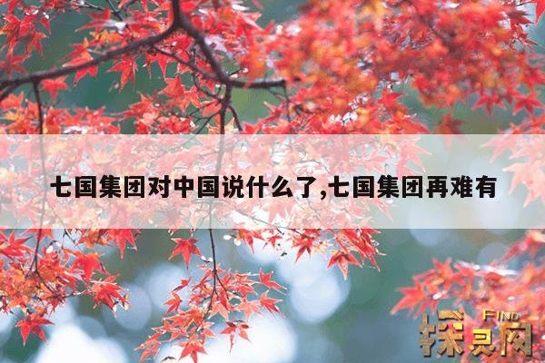 七国集团对中国说什么了,七国集团再难有