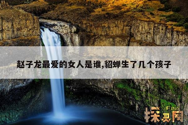 赵子龙最爱的女人是谁,貂蝉生了几个孩子