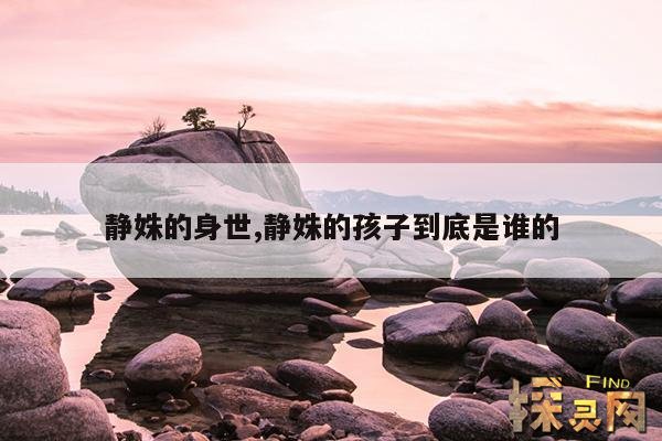 静姝的身世,静姝的孩子到底是谁的
