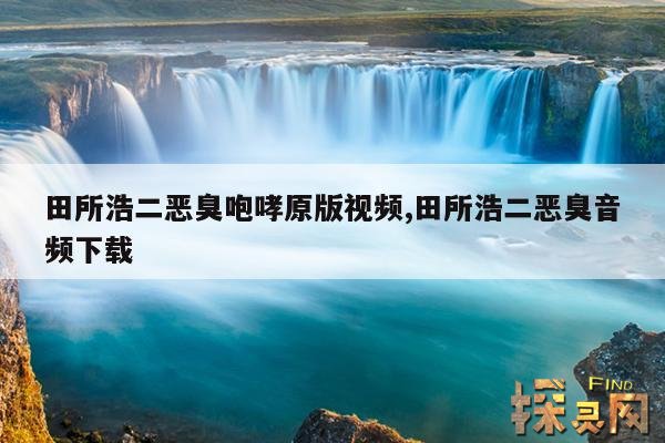 田所浩二恶臭咆哮原版视频,田所浩二恶臭音频下载