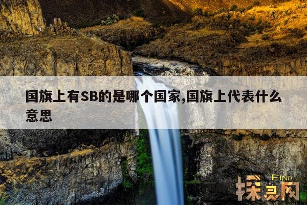 国旗上有SB的是哪个国家,国旗上代表什么意思